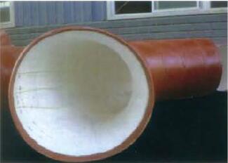 貼片耐磨陶瓷煤粉管道、彎頭